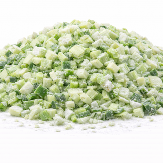 IQF Leek Diced 10mm