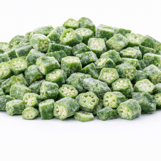 IQF Okra Cut 10-15mm
