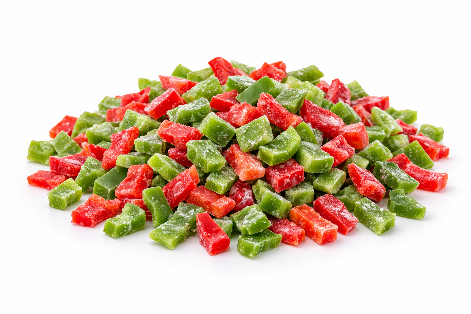 IQF Pepper Mixed (Green and Red) Diced 10mm