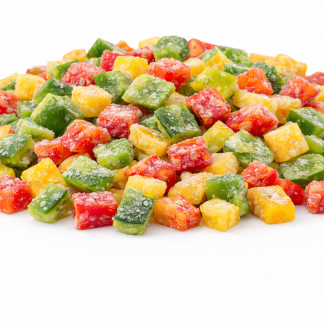 IQF Pepper Mixed (Green, Red & Yellow) Diced 10mm