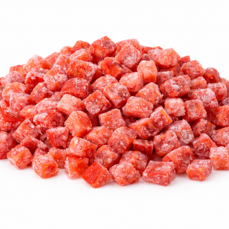 IQF Tomato Skin On Diced 10mm