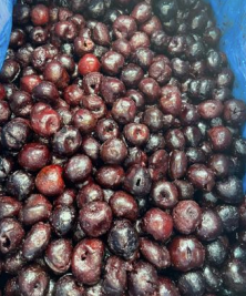 IQF Cherries Black Sweet Pitted