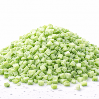 IQF Broccoli Stalk Diced 10mm