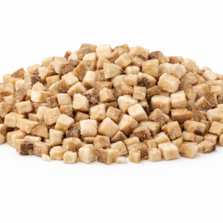 IQF Chestnut Mushrooms Diced Unblanched 9x9x12mm