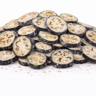 IQF Grilled Aubergine Sliced (30-70mm)