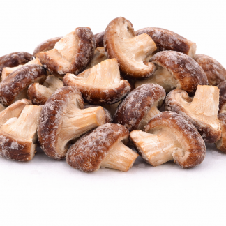 IQF Shiitake Mushroom Quarters Unblanched