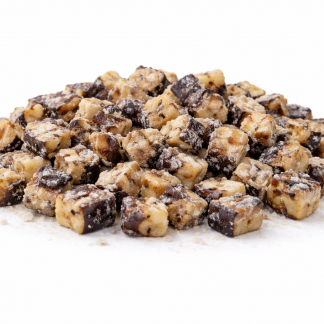 IQF Organic Aubergine grilled diced 10mm