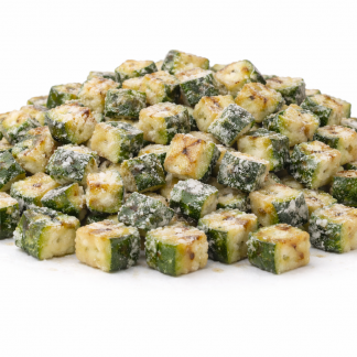 IQF Organic Courgette Diced Grilled 10mm