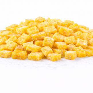 IQF Organic Pepper Yellow Diced 10mm