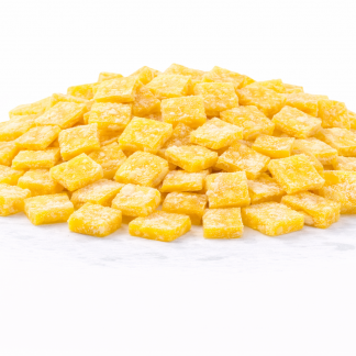 IQF Organic Pepper Yellow Diced 20mm